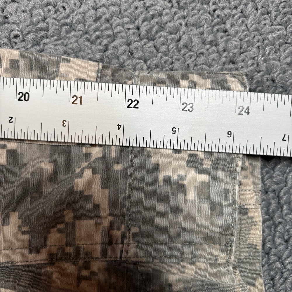 US Military ACU Field Jacket Mens Medium Regular‎ Grey Digital Camo UCP Coat - Picture 7 of 10